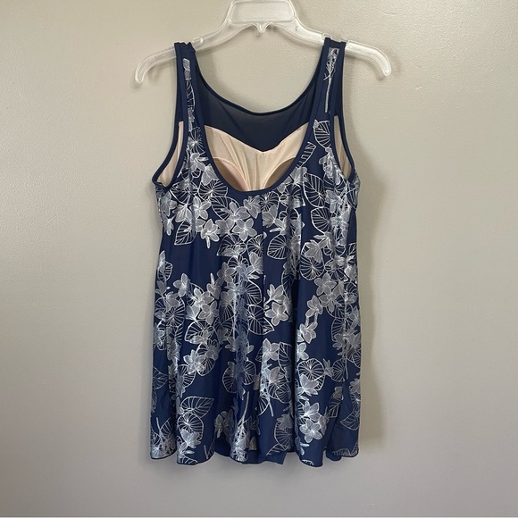 Swimsuits For All Swim Dress  14 tropical botanical beach resort vacation - Picture 2 of 9